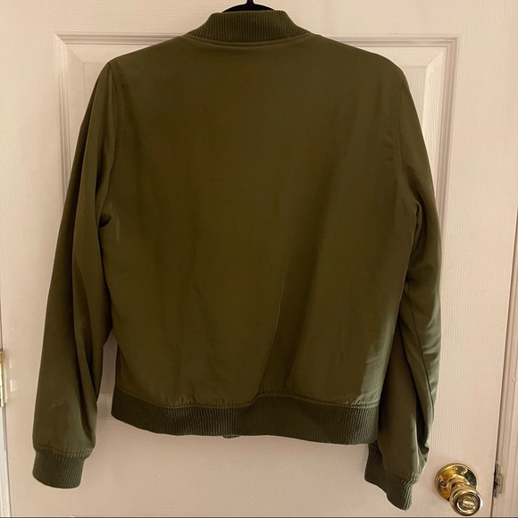 SIZE S/M | Green bomber jacket - Picture 3 of 3